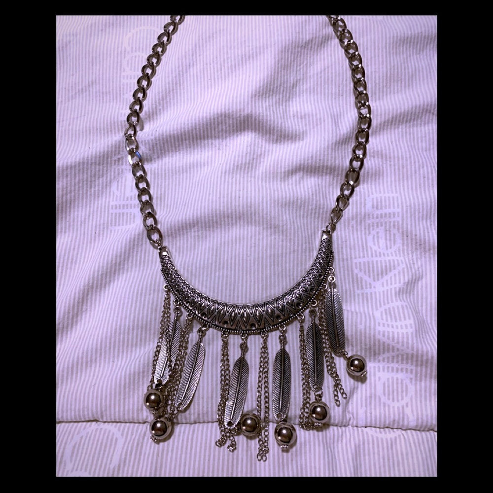 Silver necklace